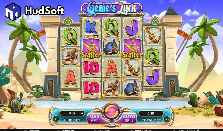 Cach choi Genie's Luck Slot