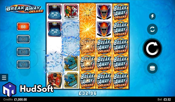 Cách chơi Break Away Deluxe slot