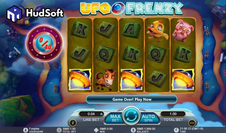 Cách chơi UFO Frenzy Slot