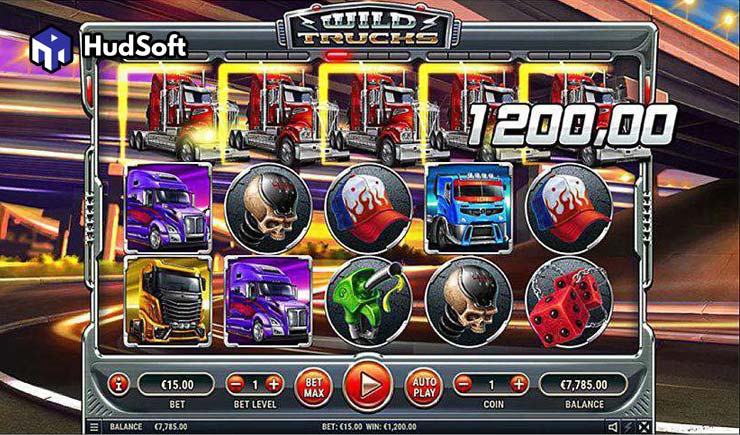 Cách chơi Wild Trucks Slot