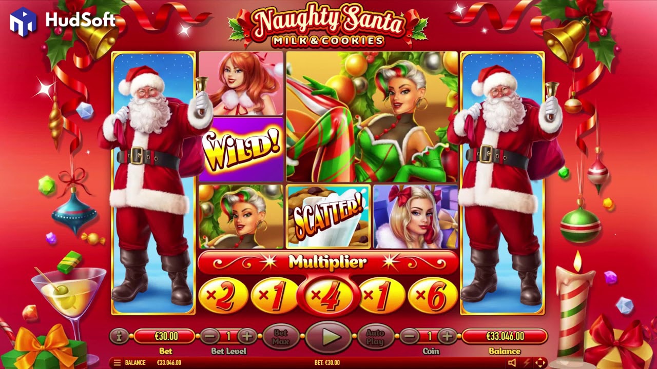 cách chơi Naughty Santa Slot chi tiết