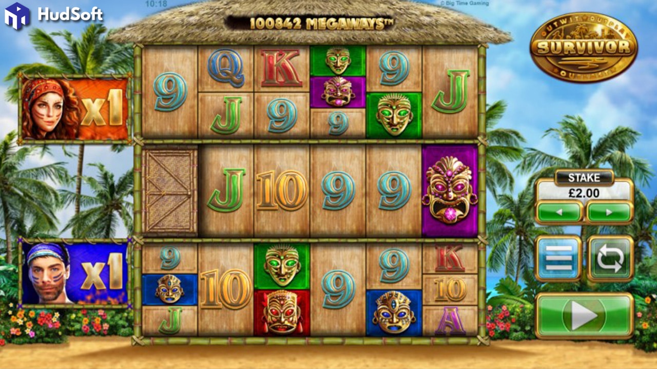 Hướng dân cách chơi Survivor Megaways Slot